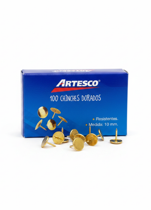 Chinches Dorados Artesco – Fondo Blanco