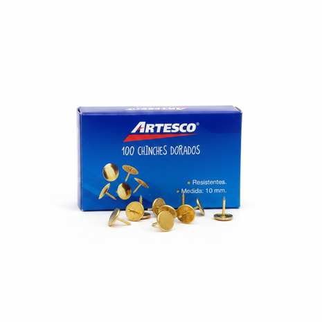 Chinches Dorados Artesco – Fondo Blanco