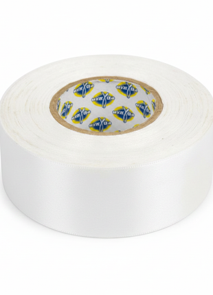 Cinta decorativa blanca – textura satinada suave – rollo premium – alta adherencia y acabado elegante

