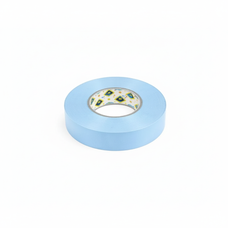 Cinta de agua decorativa celeste – rollo satinado delgado – decoración de regalos y manualidades – acabado brillante premium

