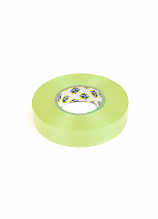 Cinta de agua decorativa verde manzana delgada – rollo satinado – decoración de regalos y manualidades – acabado brillante premium

