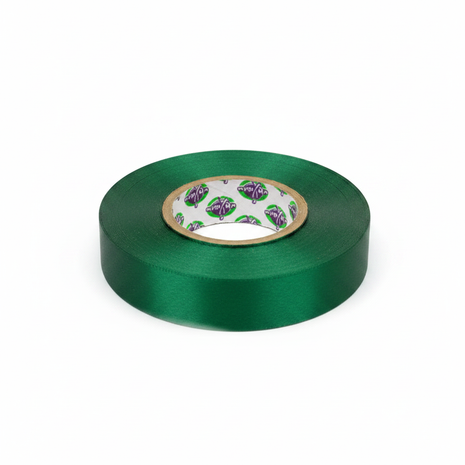 Cinta de agua decorativa verde oscuro – rollo satinado delgado – decoración de regalos y manualidades – acabado brillante premium

