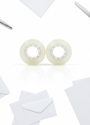 Pack x2 cinta Scotch transparente con accesorios de oficina – organización y papelería premium – Envíos express

