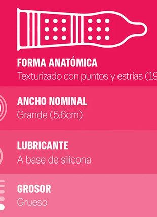 PRESERVATIVO DUREX MAXIMO PLACER