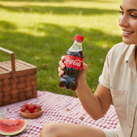 Coca-Cola en uso