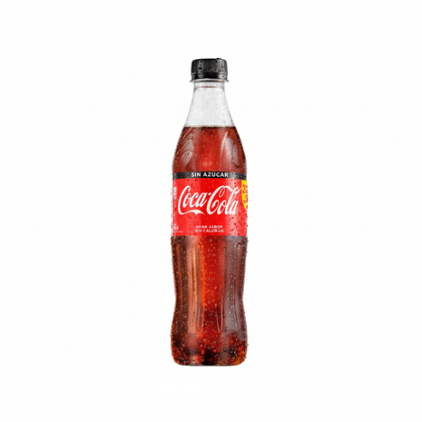 Coca-Cola Sin Azúcar 600ml centrada