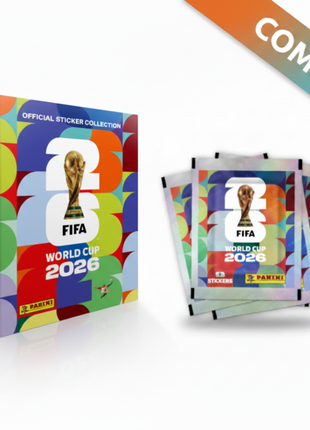 Combo Sobres Panini + Álbum FIFA 2026