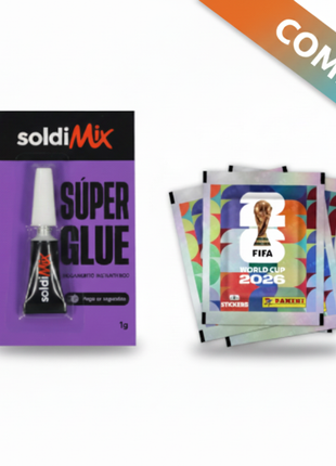 Combo SoldiMix Super Glue + Panini FIFA 2026