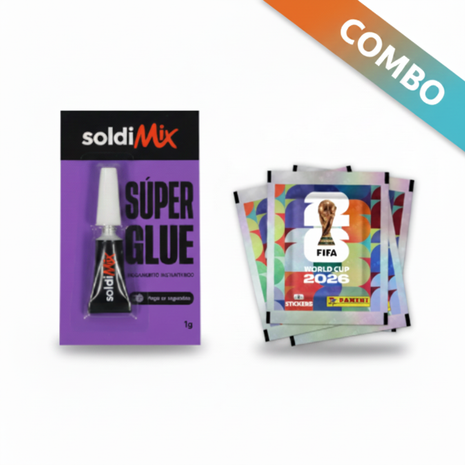 Combo SoldiMix Super Glue + Panini FIFA 2026
