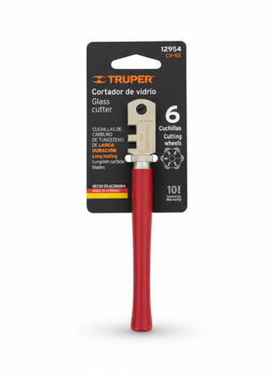 Cortador de Vidrio Truper CV-5X - Fondo Blanco