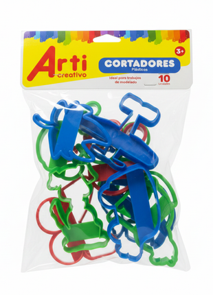 Cortadores Arti Creativo fondo blanco