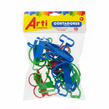 Cortadores Arti Creativo fondo blanco