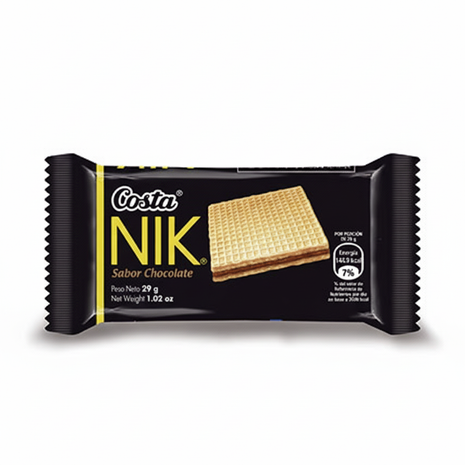 Costa NIK Chocolate fondo blanco