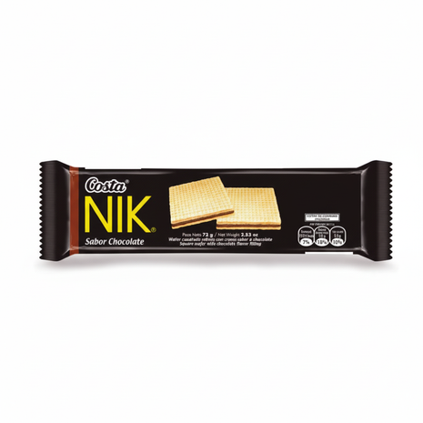 Costa NIK Chocolate Grande - fondo blanco