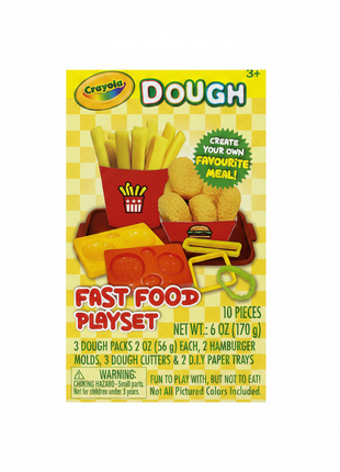 Crayola Dough Fast Food Playset – Fondo Blanco