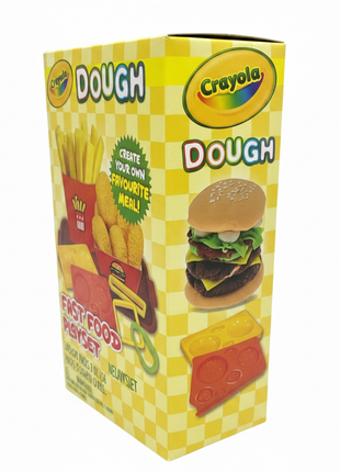 Crayola Dough Fast Food Playset – Lateral Fondo Blanco