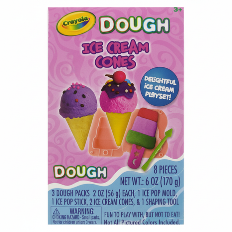 Crayola Dough Ice Cream Cones – Alta Calidad