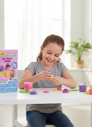 Crayola Dough Ice Cream Cones – Lifestyle niño jugando