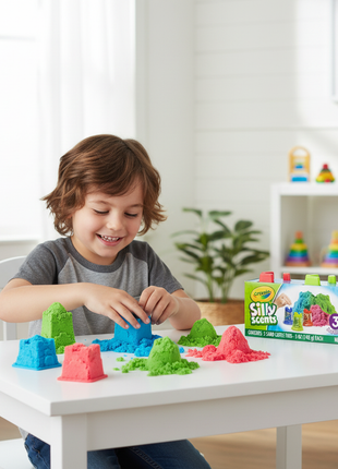 Crayola Silly Scents Sand – Lifestyle niño jugando