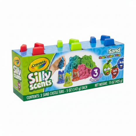 Crayola Silly Scents Sand – Ángulo 3/4