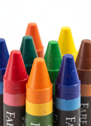 Crayones Faber-Castell macro