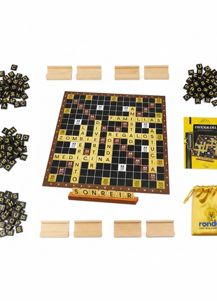 Crucigrama Ronda flat lay
