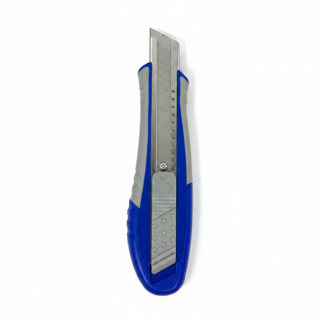 Cutter azul sin empaque fondo blanco
