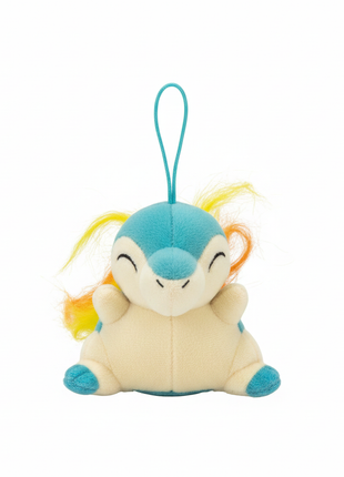Cyndaquil llavero peluche fondo blanco