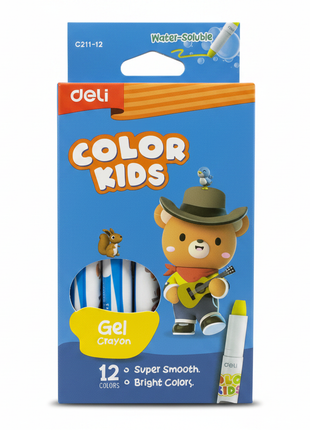 Deli Color Kids Gel Crayon - Vista Frontal