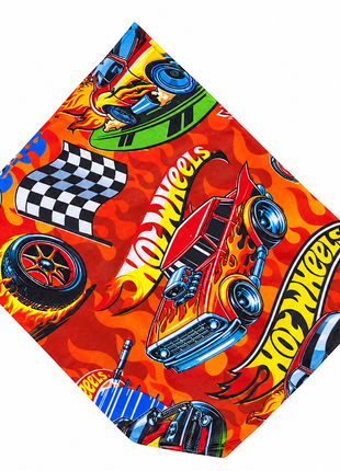 Diseño Hot Wheels sobre fondo blanco