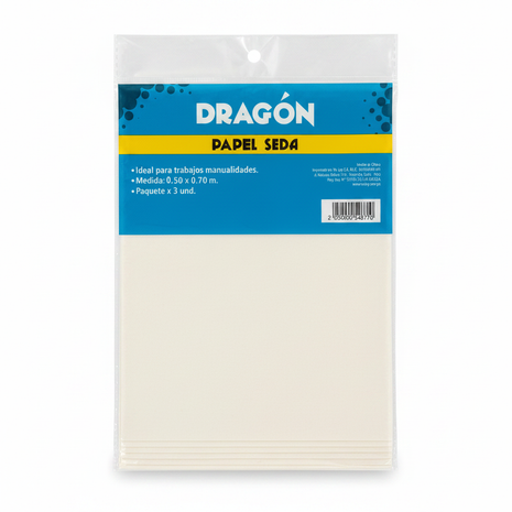 Dragón Papel Seda empaque frontal