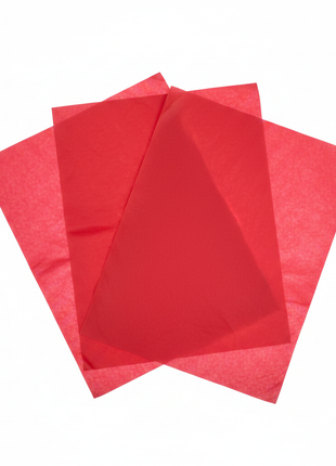 Dragón Papel Seda Rojo hojas