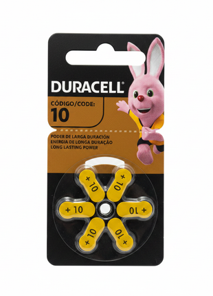 Duracell 10 empaque frontal
