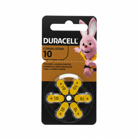 Duracell 10 empaque frontal