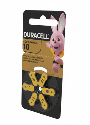 Duracell 10 tres cuartos