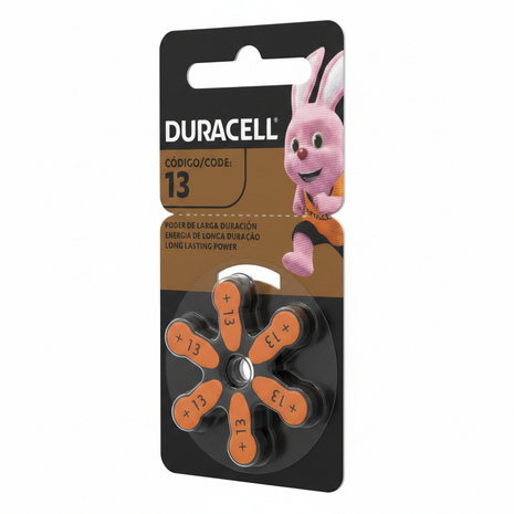 Duracell 13 tres cuartos