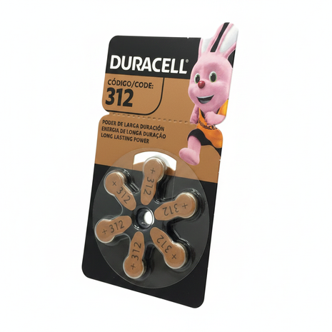 Duracell 312 tres cuartos