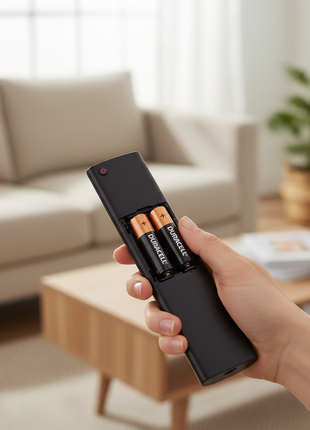 Duracell AA en uso