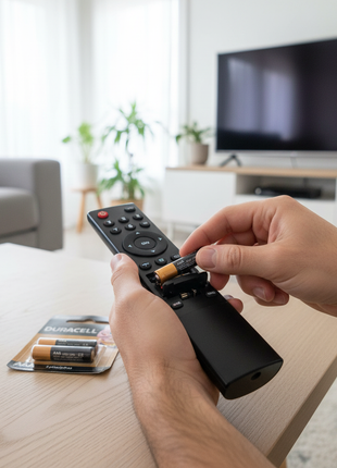 Duracell AAA x2 – instalación en control remoto – energía confiable para dispositivos del hogar