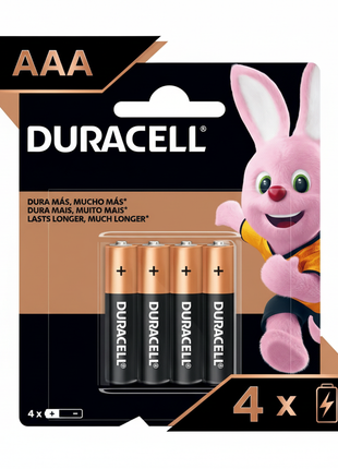 Duracell AAA x4 mejorada