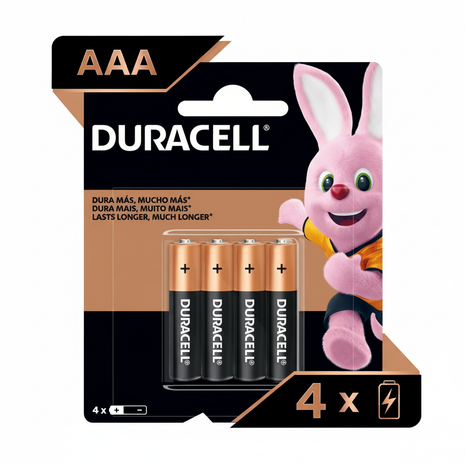 Duracell AAA x4 mejorada