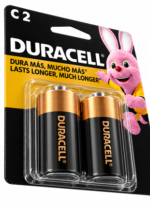 Duracell C2 ángulo bajo