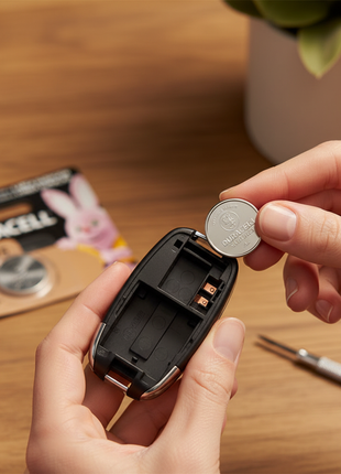 Duracell CR2025 – reemplazo de pila botón de litio para llave de auto – instalación fácil y potencia confiable

