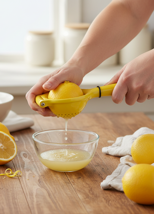 EXPRIMIDOR DE LIMON CON SACA PEPAS