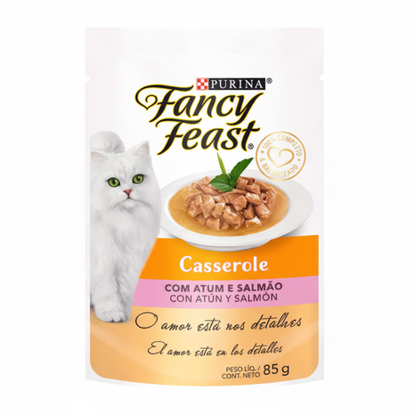 Fancy Feast Casserole Atún y Salmón