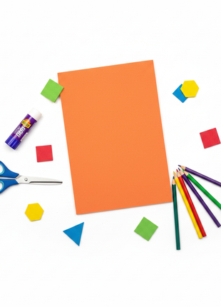 Foamy Naranja – Flat Lay