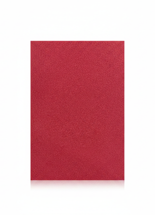 Lámina de foamy rojo – EVA foam A4 – textura con brillo – manualidades y decoración escolar.