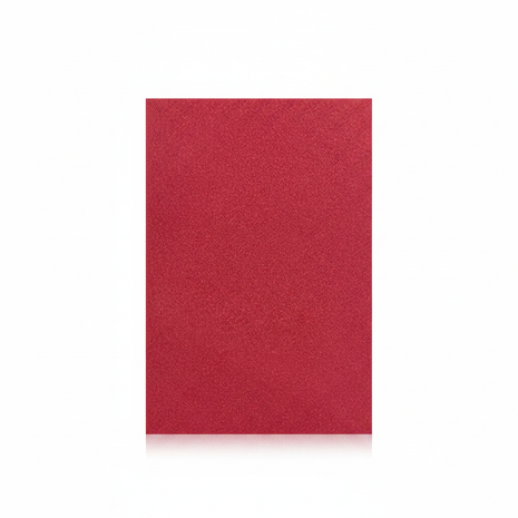 Lámina de foamy rojo – EVA foam A4 – textura con brillo – manualidades y decoración escolar.