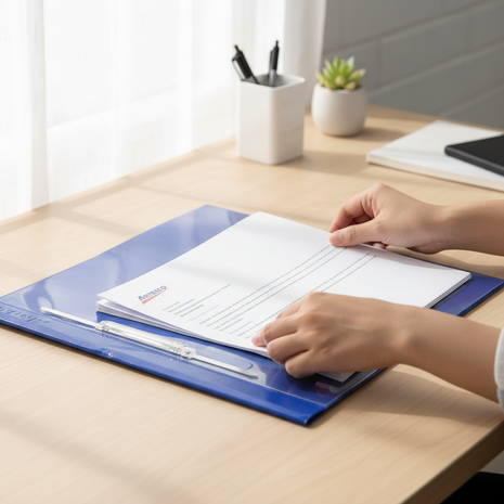 Folder Artesco Azul – Lifestyle