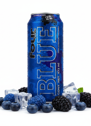 Four Loko Blue - Con ingredientes